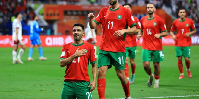 المغرب ينجح في العبور إلى نهائي كأس #العرب..خبر_عاجل 