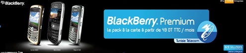 Tunisie Telecom : BlackBerry 