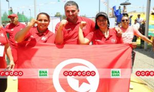 médaille d'or pour la Tunisie