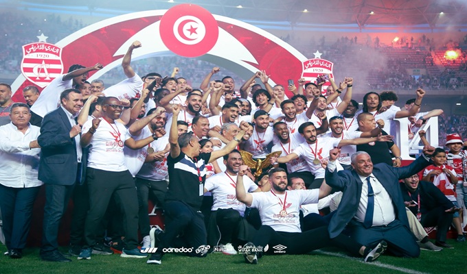 Le Club Africain Champion De Tunisie 2026 Le Club De Bab Jedid C l bre Le Club Africain Champion De Tunisie 2026 Le Club De Bab Jedid C l bre