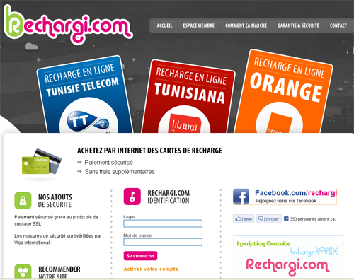 Tunisie Les Sites De Recharge T l phonique En Ligne Nouvelle Tunisie Les Sites De Recharge T l phonique En Ligne Nouvelle